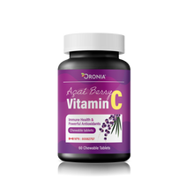 이미지를 갤러리 뷰어에 로드 , Acai Berry Vitamin C 60 Tablets