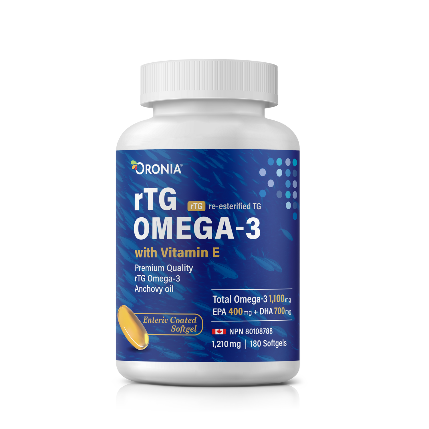 rTG Omega-3 with Vitamin E_enteric coated