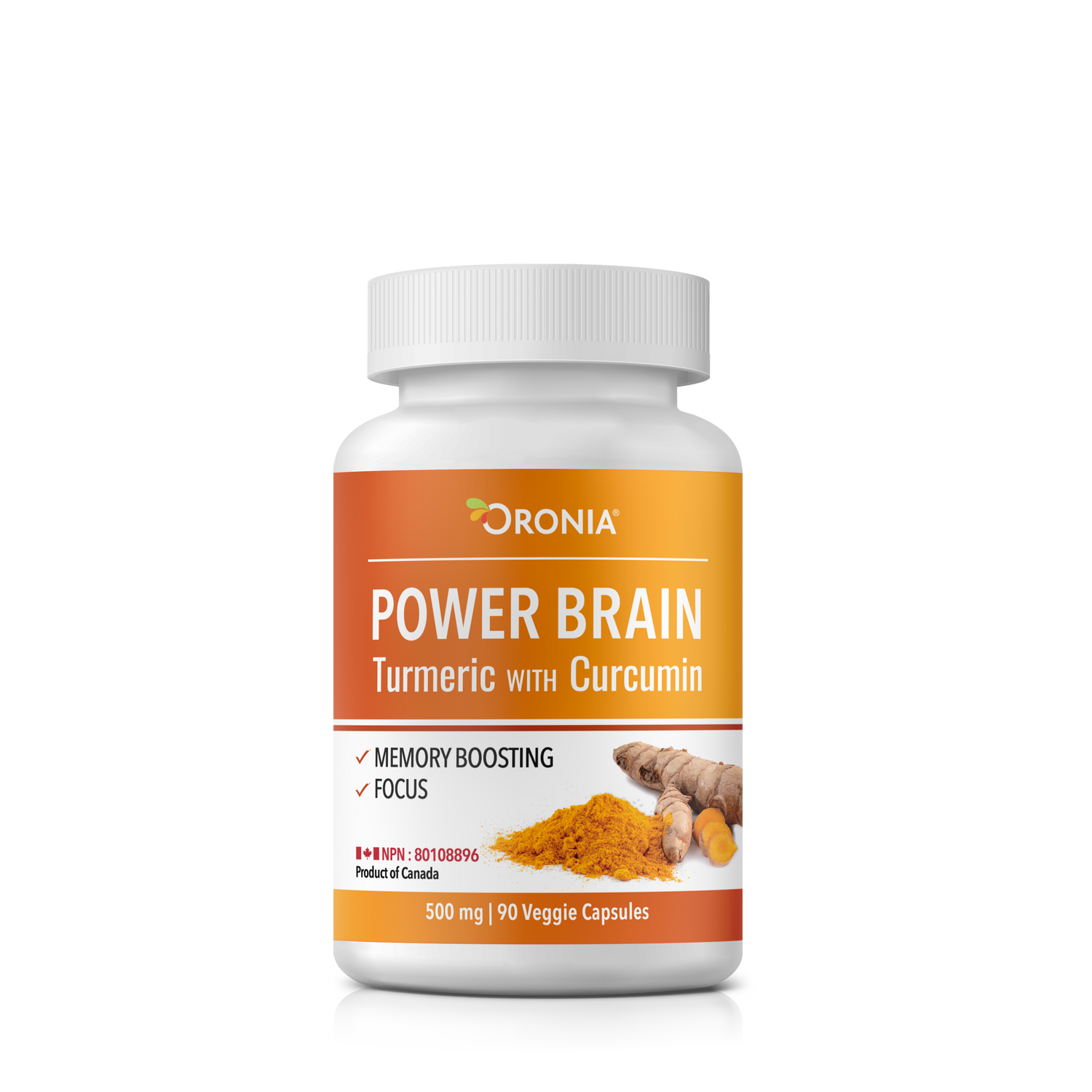Power Brain With Curcumin