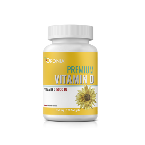 Premium Vitamin D 120 Softgels