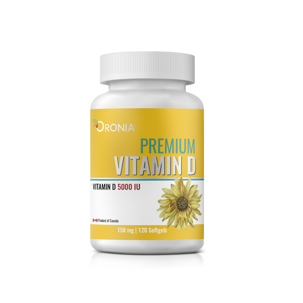 Premium Vitamin D 120 Softgels