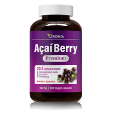 이미지를 갤러리 뷰어에 로드 , Acai Berry Premium 500 Capsules
