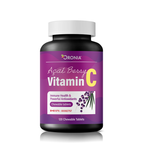 Acai Berry Vitamin C 120 Tablets