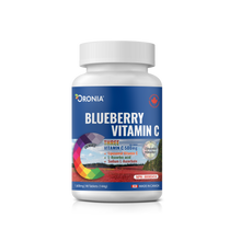 이미지를 갤러리 뷰어에 로드 , Blueberry Vitamin C 90 Tablets
