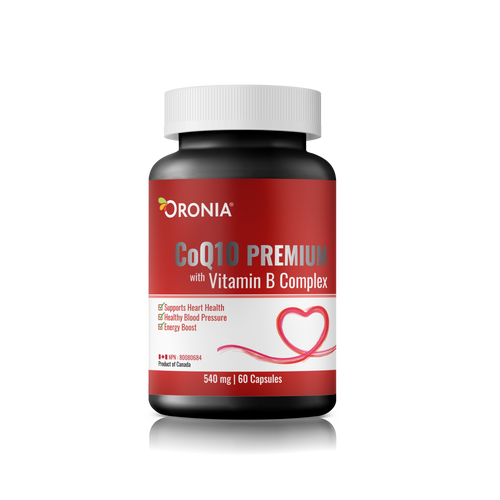 CoQ10 Premium with Vitamin B Complex 60 Capsules