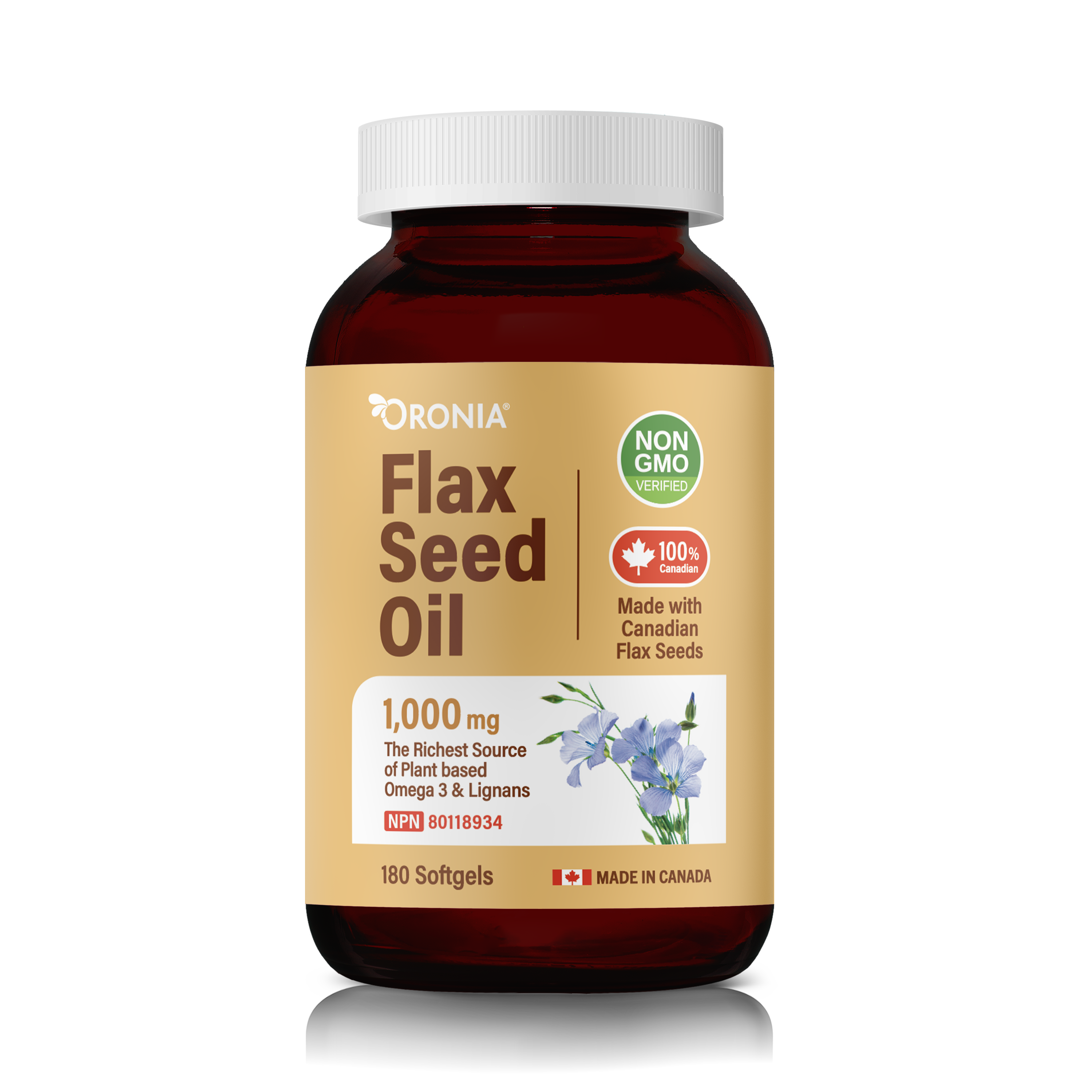Flaxseed Oil – ORONIA