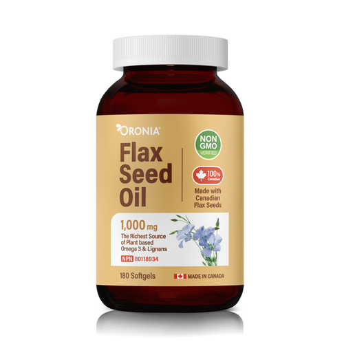 Flaxseed Oil 180 Softgels