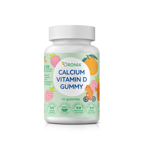 Calcium Vitamin D Gummy 60 Gummies