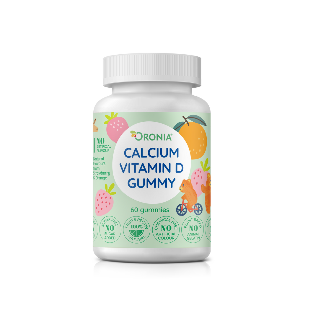Calcium Vitamin D Gummy 60 Gummies