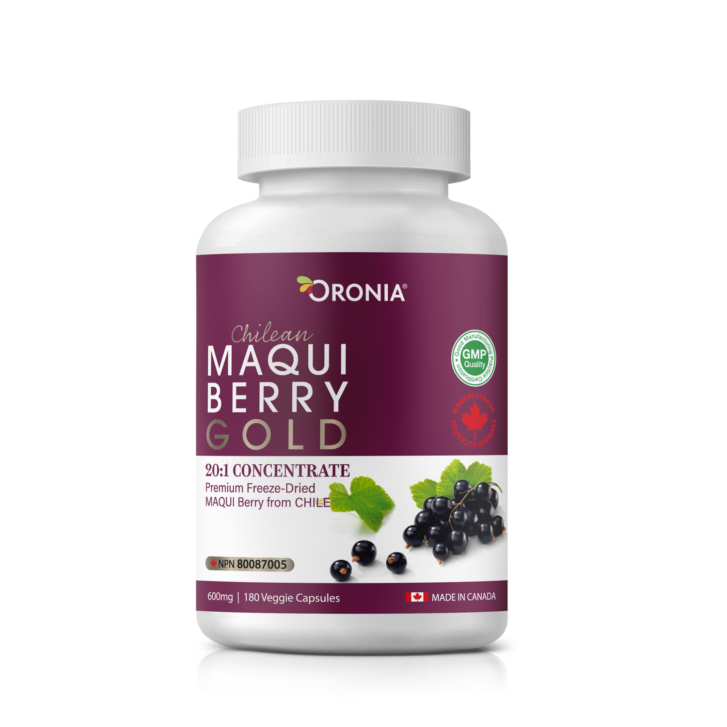 Maqui Berry Gold 180 Capsules