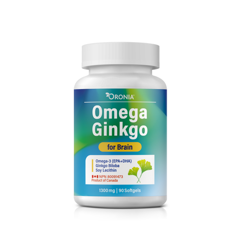 Omega Ginkgo for Brain 90 Softgels