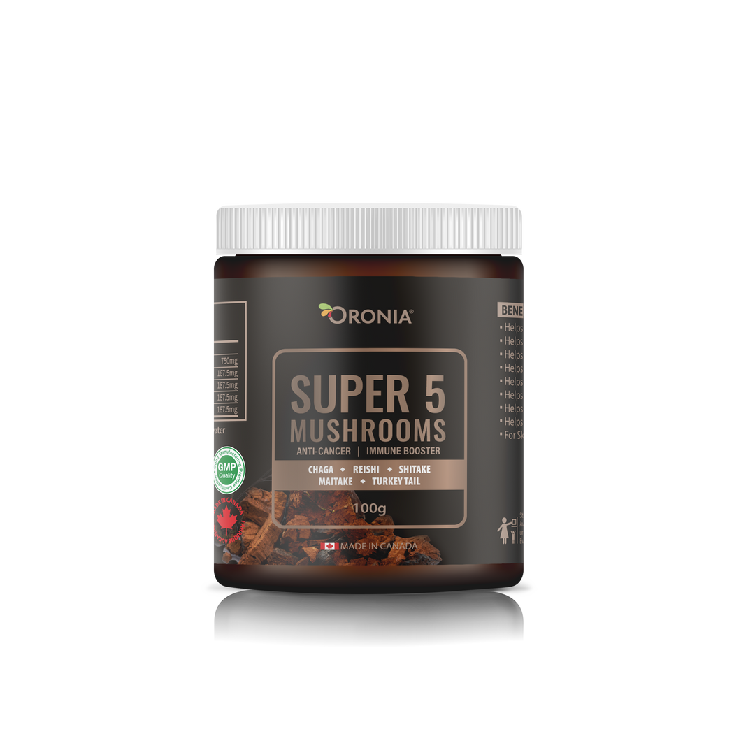 Super 5 Mushrooms Powder 100g