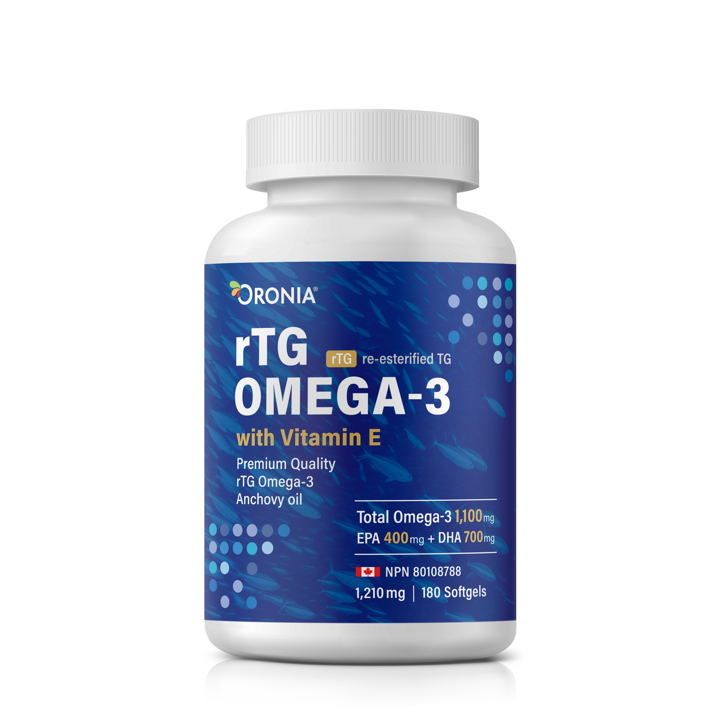 rTG Omega-3 with Vitamin E