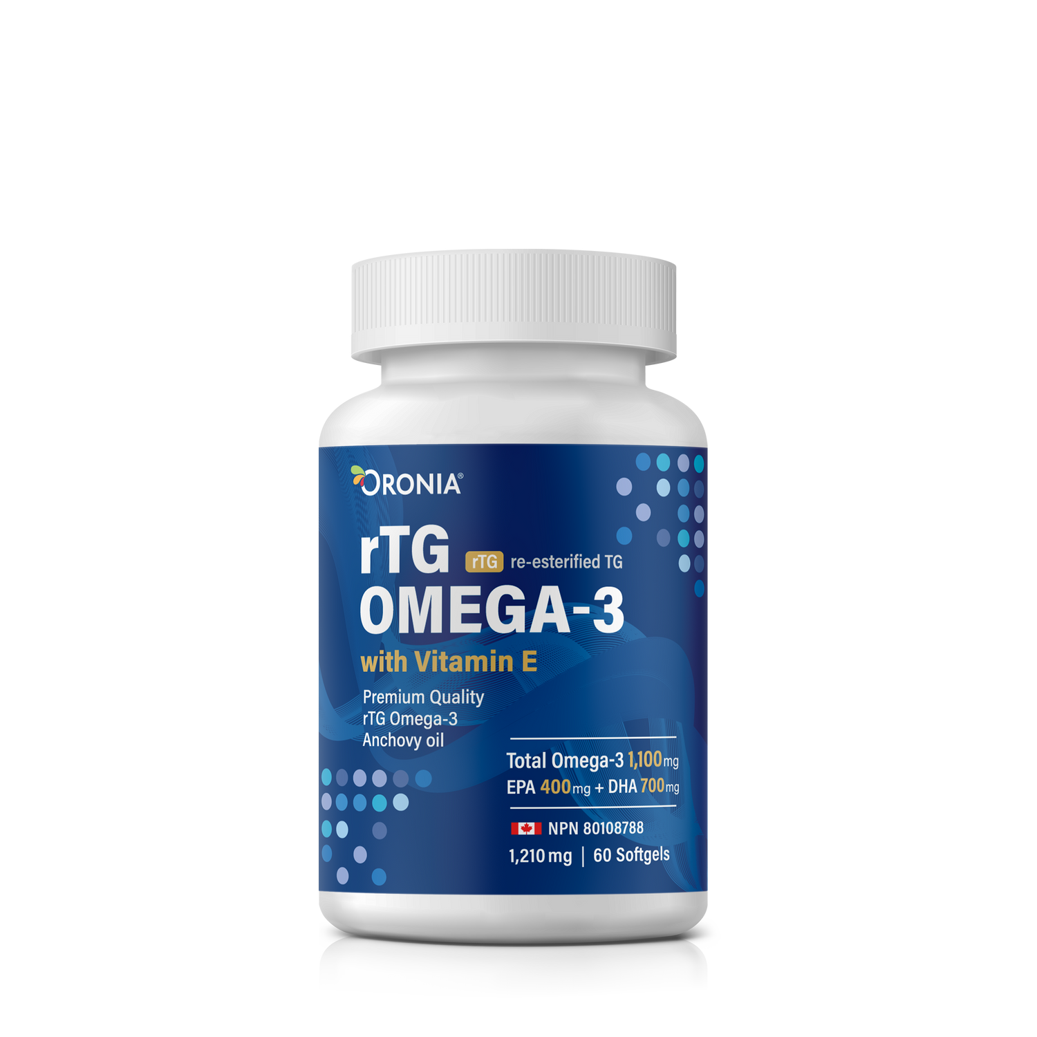 rTG Omega-3 with Vitamin E